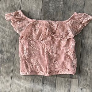 NWT American eagle off the shoulder top